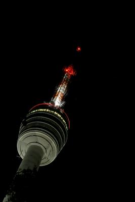 Stuttgarter Fernsehturm bei Nacht à Achim Schünemann
