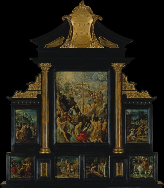 The Altarpiece of the Exaltation of the True Cross à Adam Elsheimer