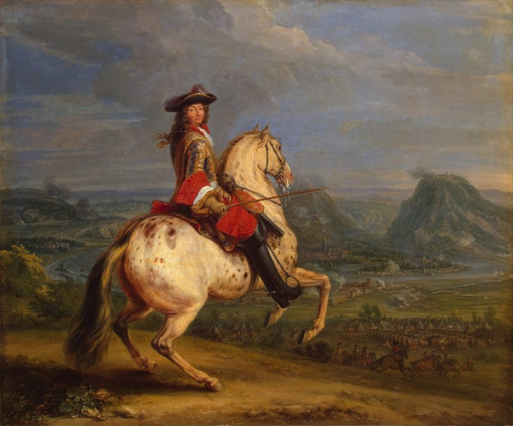 Louis XIV at the Taking of Besançon à Adam Frans van der Meulen