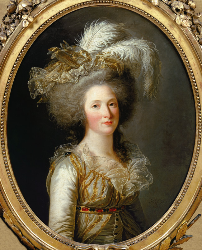 Elisabeth of France (1764-94) called Madame Elisabeth à Adélaide Labille-Guiard
