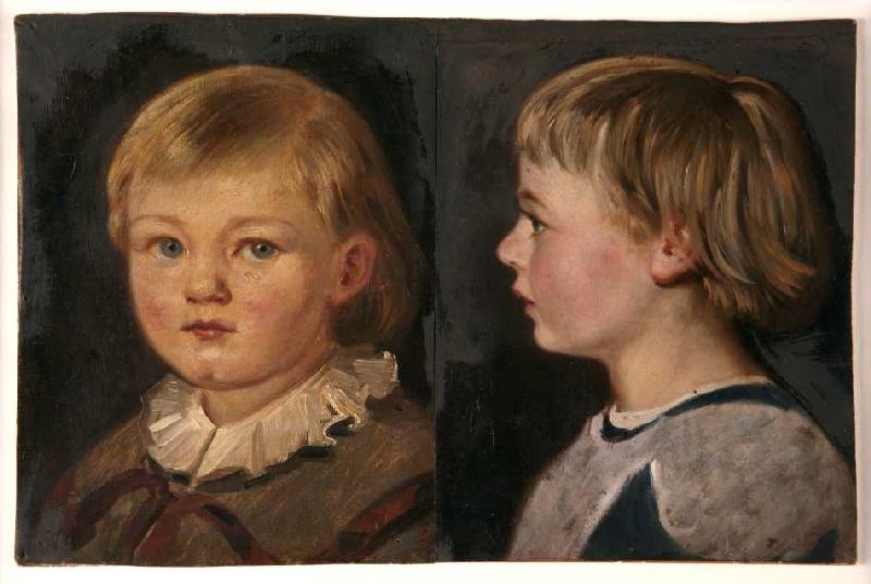 Zwei Kinderbildnisse, Harald Friedrich à Adolf Friedrich