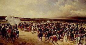 Des troupes françaises paradisren avant les Charles X. (octobre 1829)