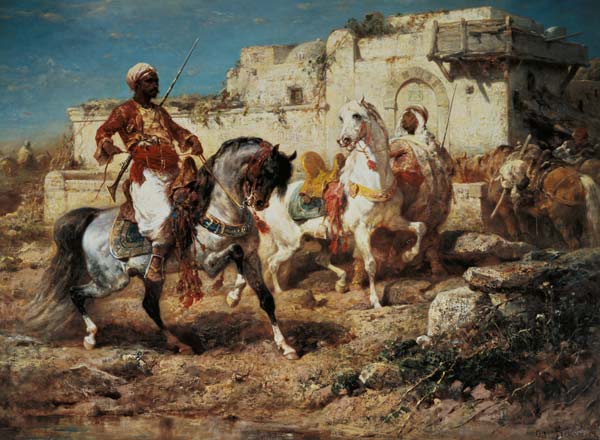 Arab Horsemen à Adolf Schreyer