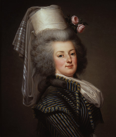 Marie-Antoinette (1755-93) of Habsbourg-Lorraine, Archduchess of Austria, Queen of France and Navarr à Adolf Ulrich Wertmuller