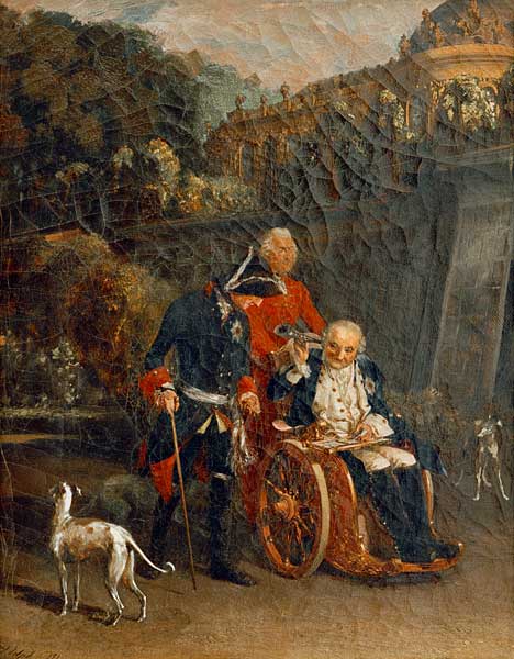 Frederick the Great à Adolph Friedrich Erdmann von Menzel