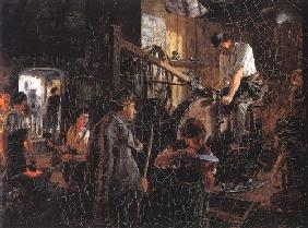 Atelier dans la forge de Hofgastein