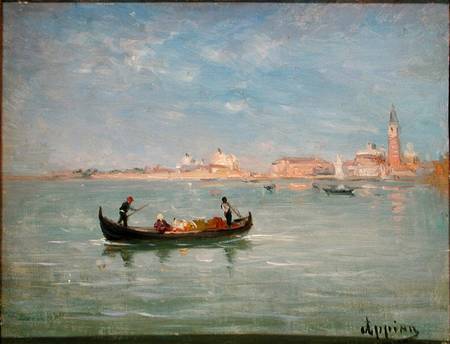 Venice (oil on canvas0 à Adolphe Appian