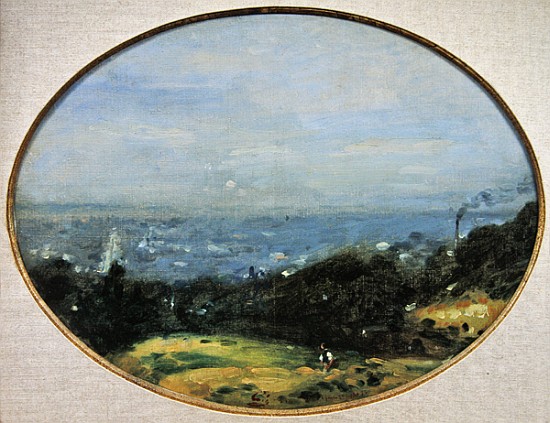 View of Le Havre à Adolphe-Felix Cals