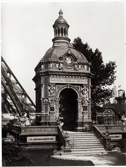 The Pavilion Perrusson at the Universal Exhibition of 1889 in Paris à Adolphe Giraudon