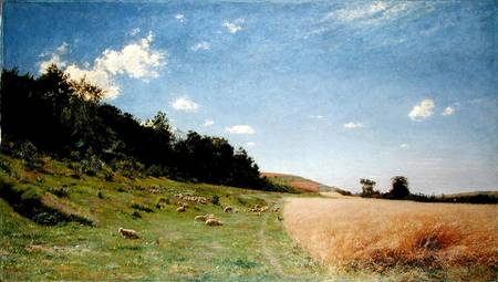Edge of the Woods on the Outkirts of Eu à Adolphe Gustave Binet