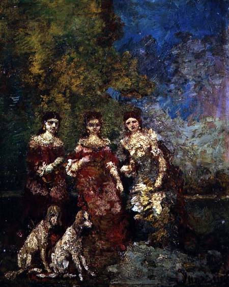 Three Women à Adolphe Jos.Th. Monticelli