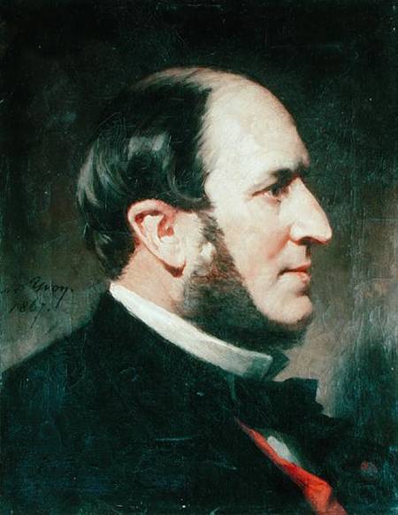 Baron Georges Eugene Haussmann (1809-91) à Adolphe Yvon