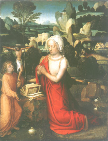 Sainte Marie Magdelaine comme pénitente à Adriaen Isenbrant