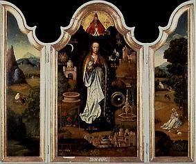 Immaculata-triptyque à Adriaen Isenbrant