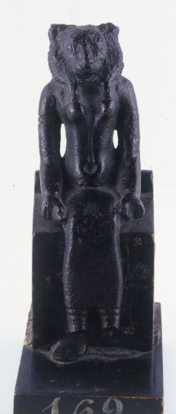 Statuette Sekhmet / Bronze à Aegyptisch