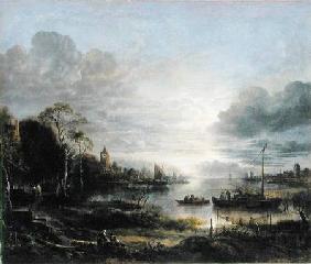 Landscape in Moonlight