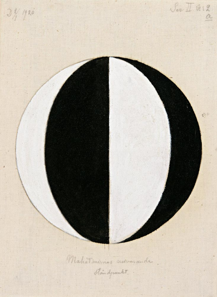 Le point de vue courant des Mahatmas à Hilma Af Klint