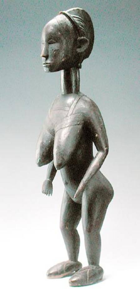 Baga Standing Female Figure from Guinea à Africain