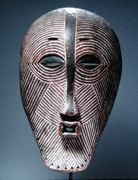 Kifwebe Mask, Luba Culture, from Democratic Republic of Congo à Africain
