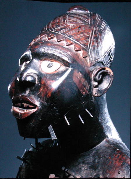 Mangaaka Figure, Kongo Culture, from Cabinda Region, Democratic Republic of Congo or Angola à Africain