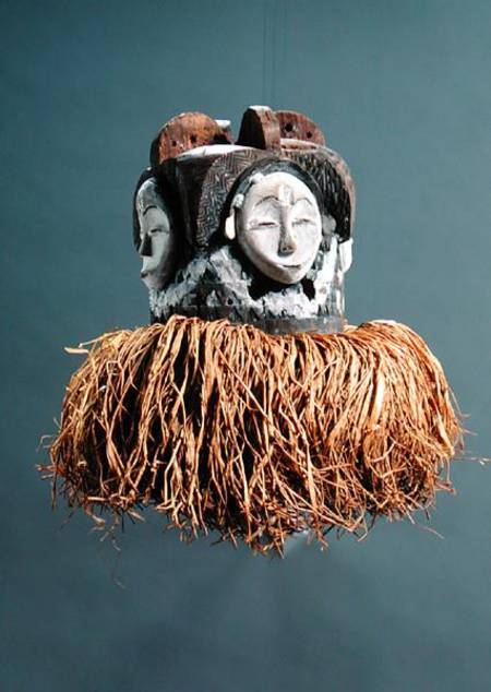 Ngontang Mask, Fang Culture, Gabon à Africain
