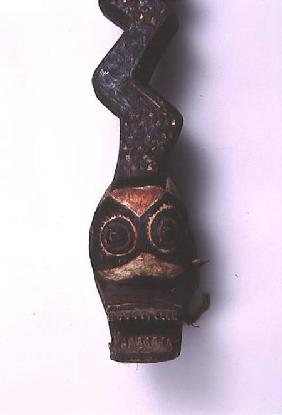 Bwa Snake Mask from Burkina Faso (detail)