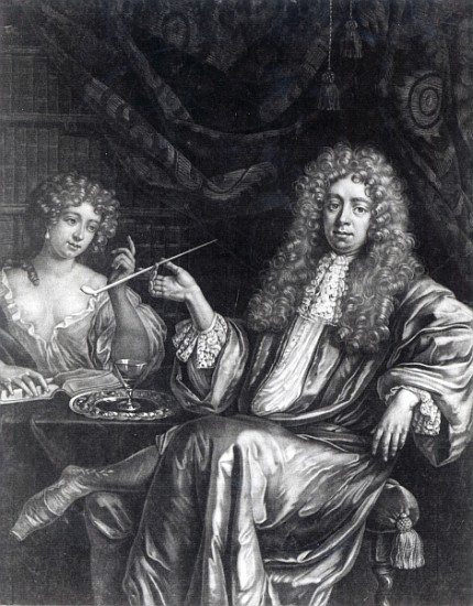 Adrian Beverland; engraved by Isaac Beckett, c.1681-88 à (d'après) Ecole néerlandaise