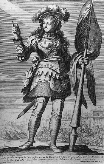 Joan of Arc (1412-31) Before Orleans à (d'après) École française