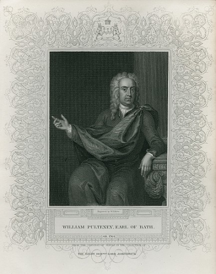 Sir William Pulteney, Earl of Bath à (d'après) Charles Jervas