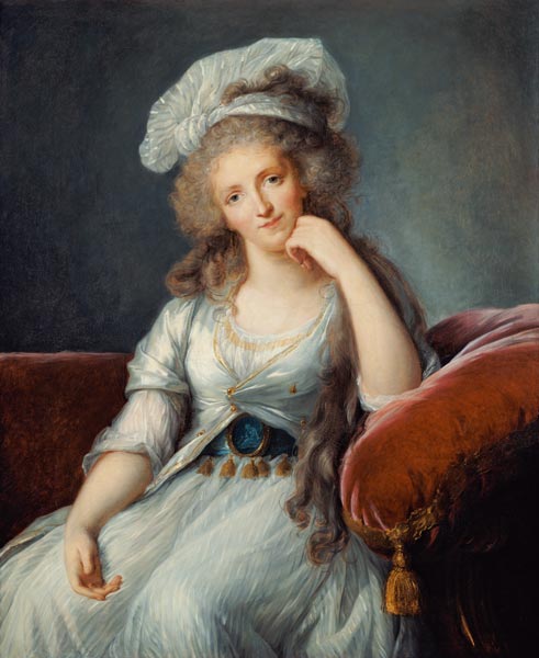 Louise-Marie Adelaide, Duchesse d''Orleans (see also 91622) à (d'après) Elisabeth Louise Vigee-Lebrun