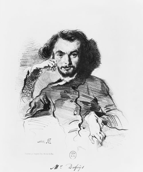 Charles Baudelaire (1821-67) 1844 à (d'après) Emile Deroy