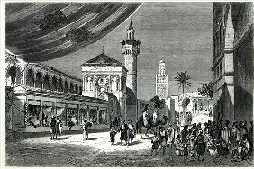 A Bazaar at Tunis