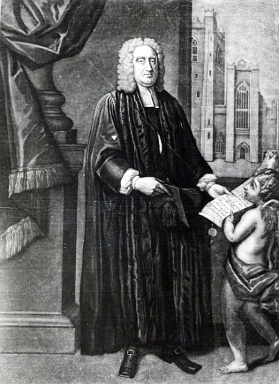 Jonathan Swift; engraved by Andrew Miller à (d'après) Francis Bindon