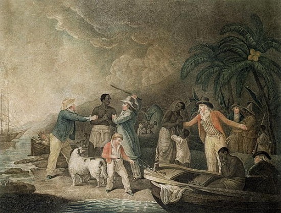 The Slave Trade à (d'après) George Morland