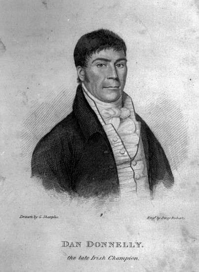 Dan Donnelly; engraved by Percy Roberts à (d'après) George Sharples