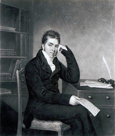Pierce Egan; engraved by Charles Turner à (d'après) George Sharples