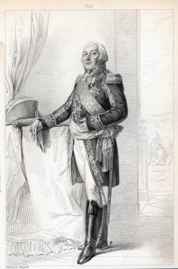 Francois-Henri de Franquetot de Coigny (1737-1821), Duc de Coigny à (d'après) Georges Rouget