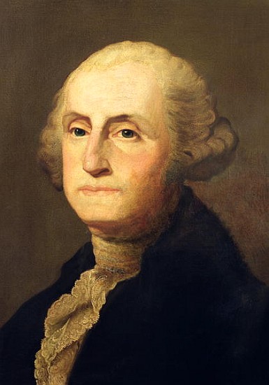 Portrait of George Washington à (d'après) Gilbert Stuart