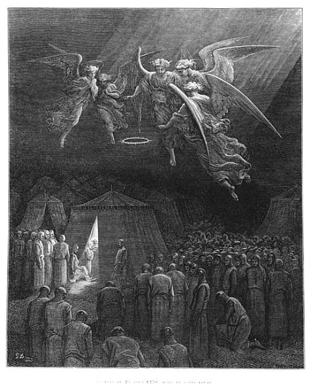 Night of 25th August 1270, Death of St. Louis (1214-70), illustration from ''Histoire des Croisades' à (d'après) Gustave Dore
