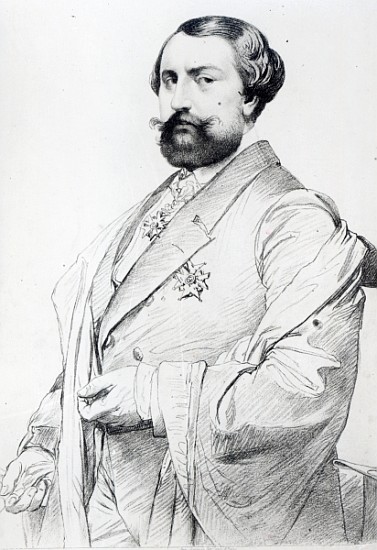 Le Comte de Nieuwerkerke à (d'après) Jean Auguste Dominique Ingres