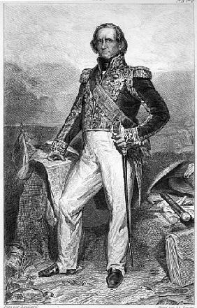 Portrait of Nicolas Jean-de-Dieu Soult (1769-1851) Duc de Dalmatie, Marshal of France and Prime Mini