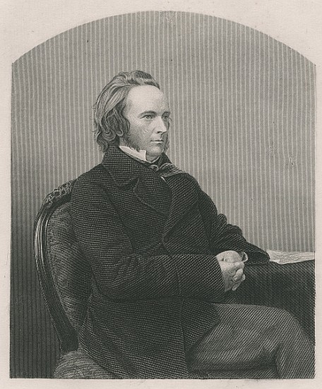 George John Douglas Campbell, 8th Duke of Argyll; engraved by D.J. Pound from a photograph, from ''T à (d'après) John Jabez Edwin Paisley Mayall