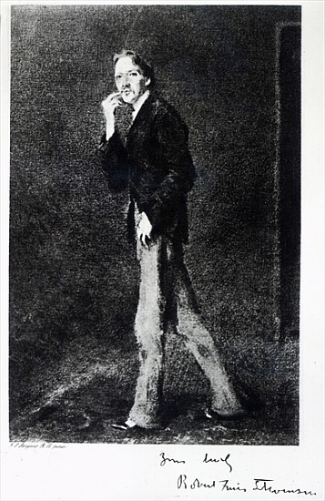 Robert Louis Stevenson à (d'après) John Singer Sargent