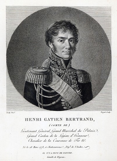 Henri Gatien Bertrand (1773-1844) à (d'après) Louis Leopold Boilly