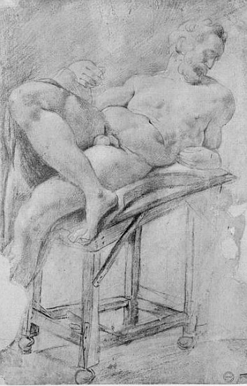 Model of Evening à (d'après) Michelangelo Buonarroti