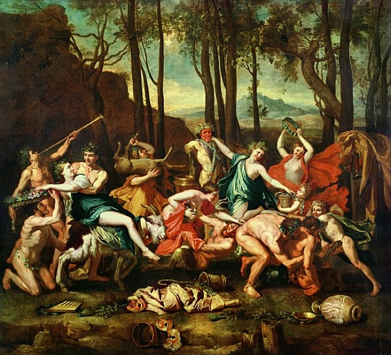 The Triumph of Pan à (d'après) Nicolas Poussin