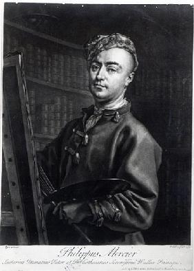 Self Portrait; engraved by John Faber