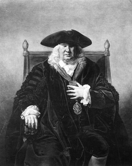 Sir John Fielding; engraved by William Dickinson à (d'après) Rev. Matthew William Peters