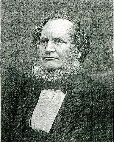 Edward Henry Smith Stanley, Lord Stanley; engraved after a photograph by Samuel A. Walker. c.1865 à (d'après) Samuel A. Walker