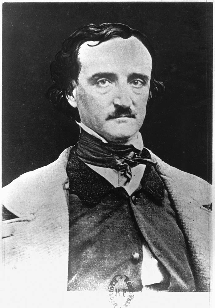 Portrait of Edgar Allan Poe (1809-49) (daguerreotype) à (d'après) Sarah Ellen Whitman